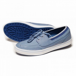 blue deck shoes womens